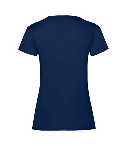 T-shirt valueweight femme bleu marine Fruit of the Loom