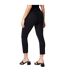 Womens/ladies Stretch Petite Slim Jeans Black Dorothy Perkins-3