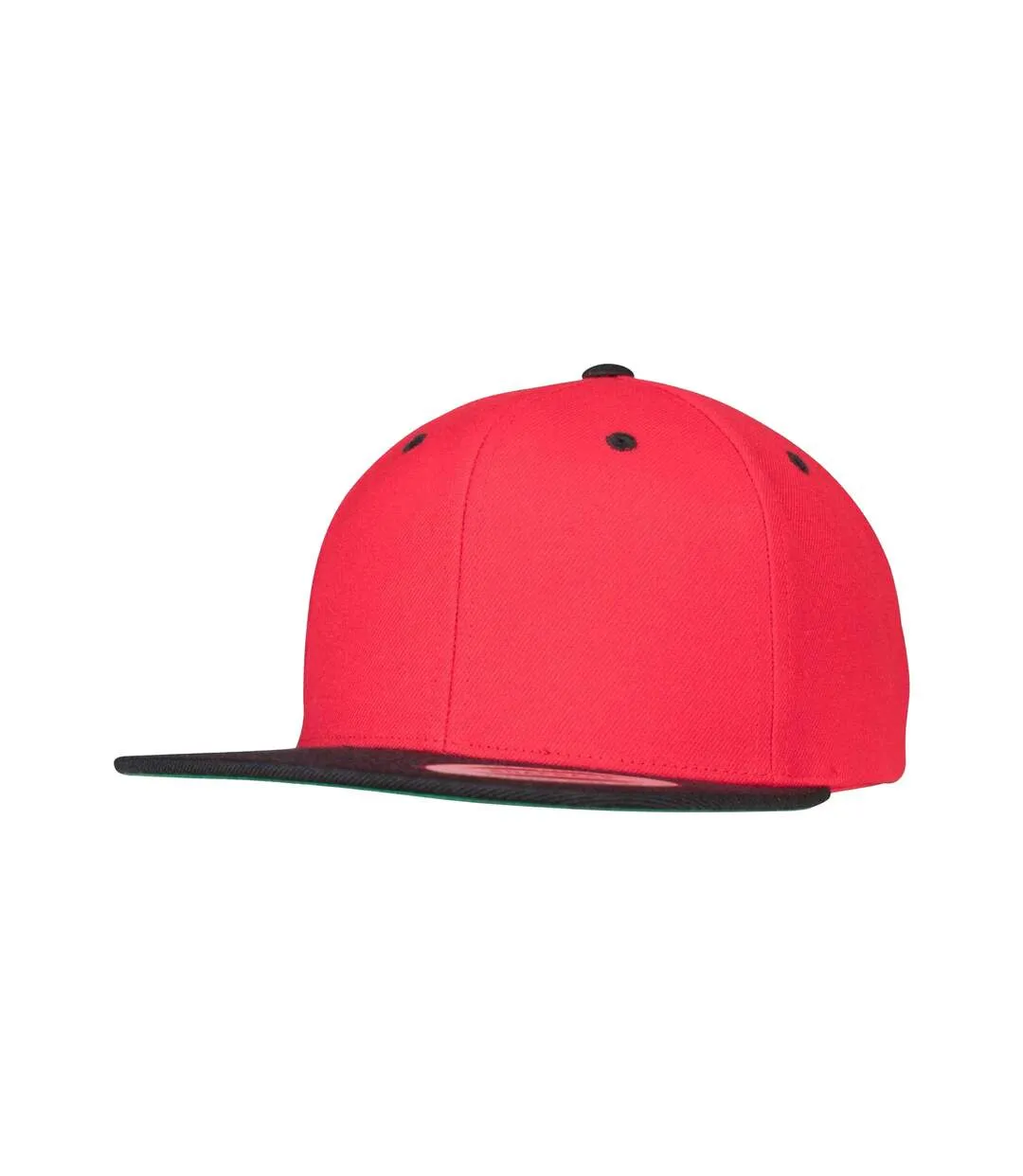 Classic Two Tone Cap Red Black Flexfit-1