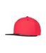 Classic Two Tone Cap Red Black Flexfit-1