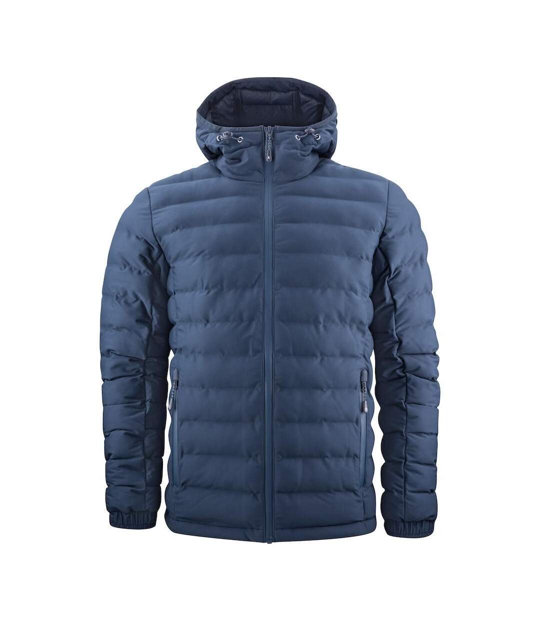 Doudoune Matelassée Woodlake Homme Bleu Marine James Harvest-1