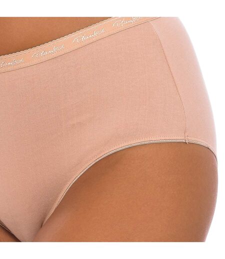 Pack-2 Organic Bio Midi Panties P0AZK women's comfortable and environmentally friendly design