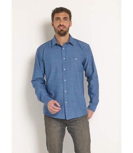 Chemise manches longues poche boutonnée