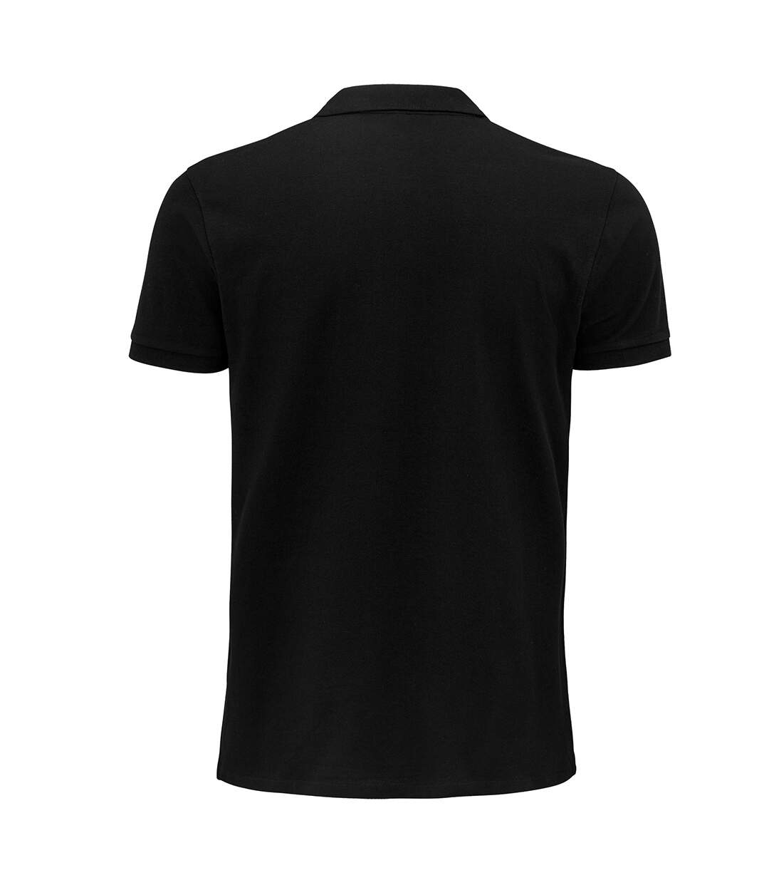 SOLS Mens Planet Pique Organic Polo Shirt (Black)