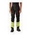 Pantalon De Travail Motif/style Haute-visibilité Homme Jaune Noir Regatta-2