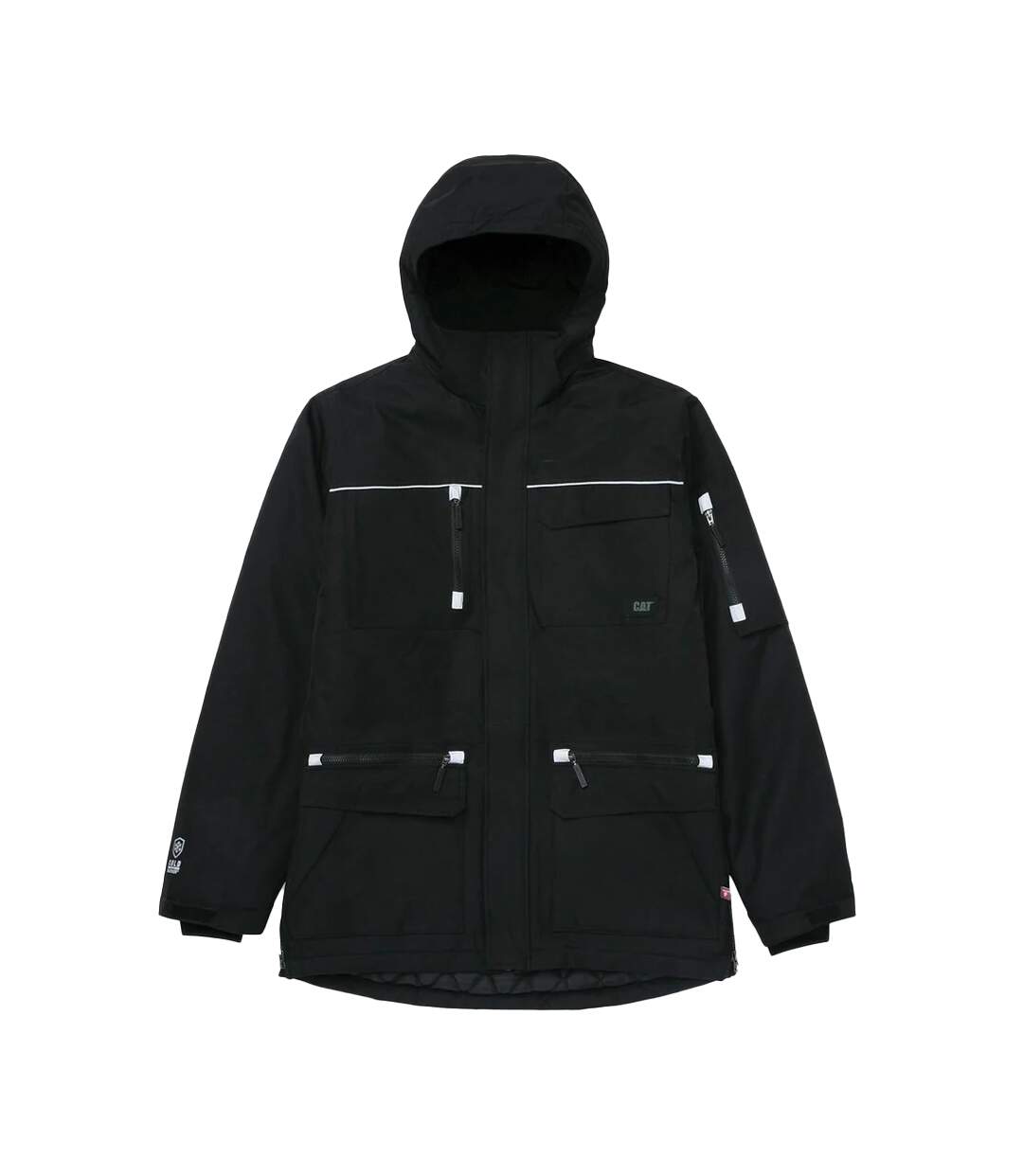 Veste isolée parker homme noir Caterpillar-1