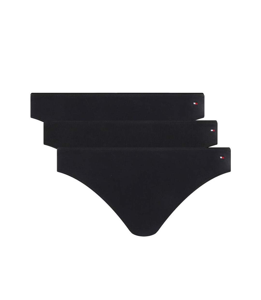 x3 culottes noires femme tommy hilfiger dipped-1