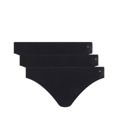 x3 culottes noires femme tommy hilfiger dipped