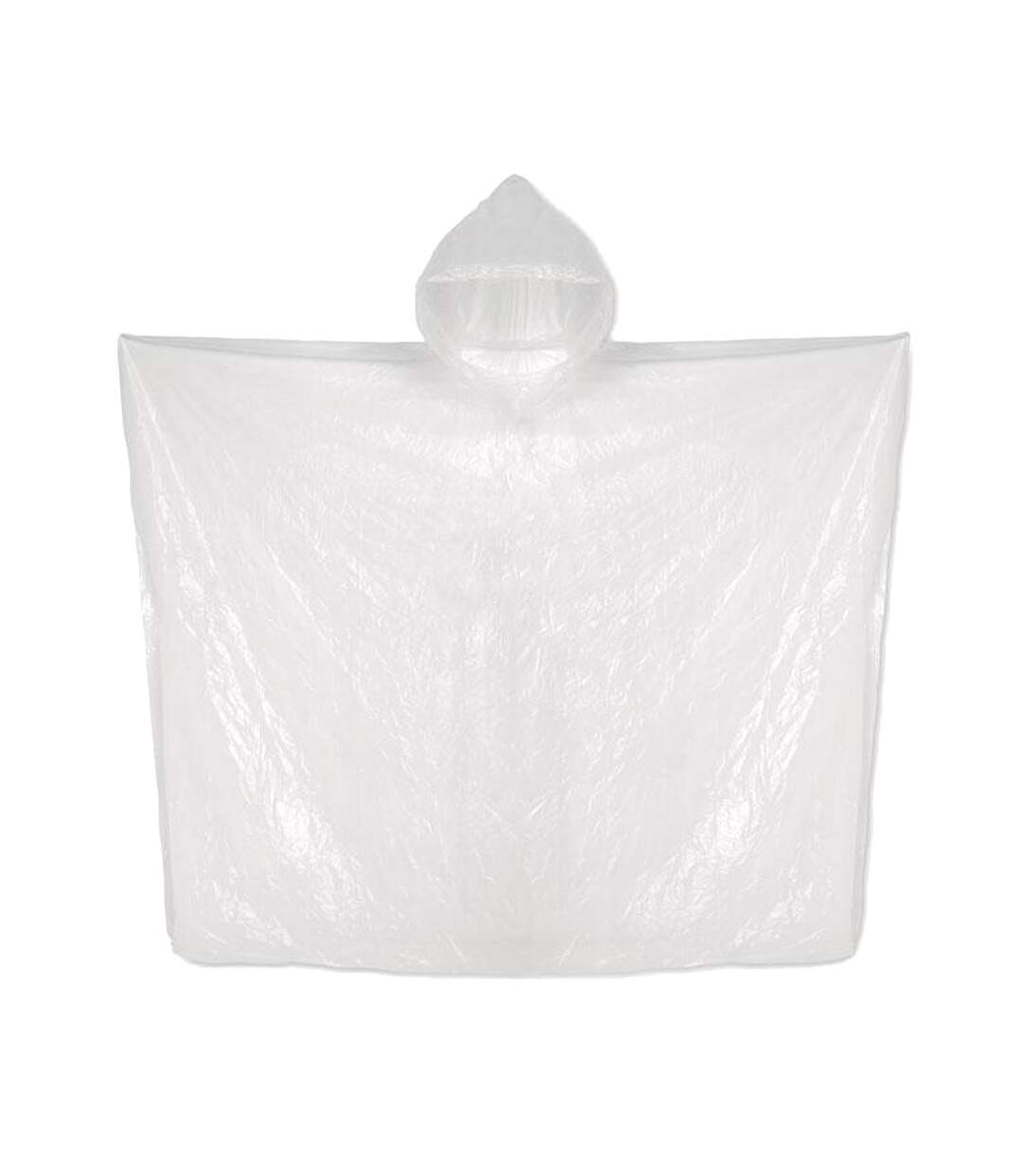 Poncho sprinkle pla adulte blanc transparent MidOcean-3