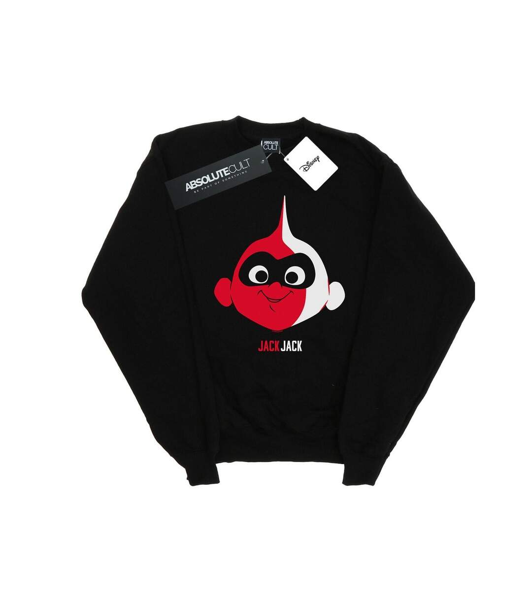 Disney Sweatshirt Incredibles 2 Incredible Baby Womens/Ladies (Noir) - UTBI32116-1