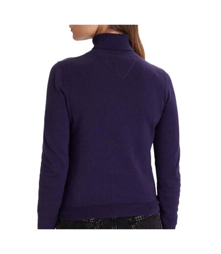Pull violet femme tommy hilfiger tjw essential