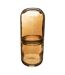 Vase Rond Design en Verre Line 25cm Ambre-1