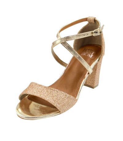 Sandales Ruth Femme Doré Where´s That From