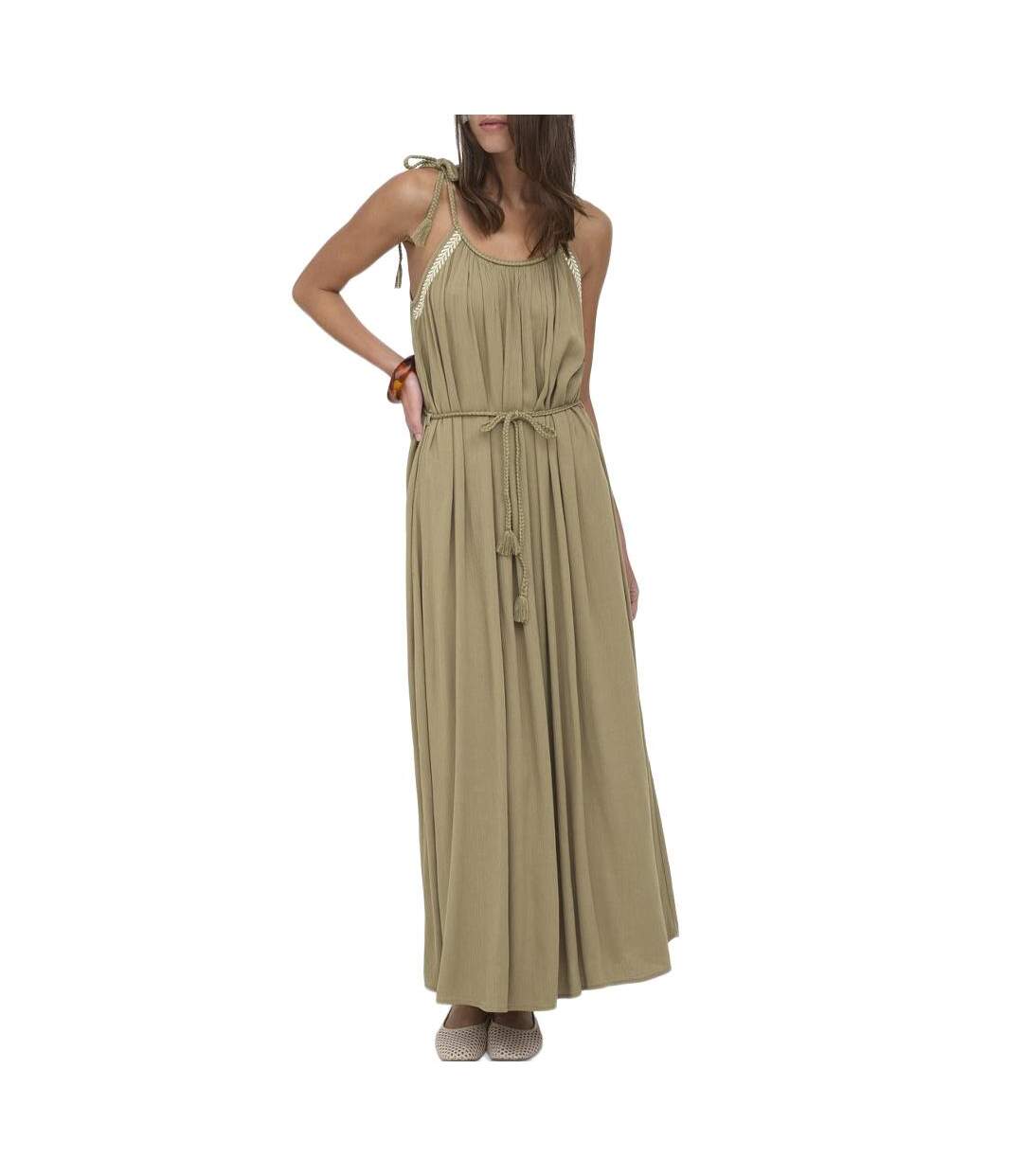 Robe taupe femme jdy liva life-1