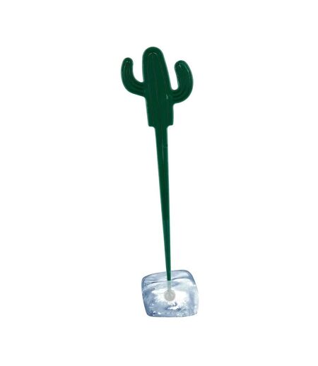 Moule à glaçons avec 4 agitateurs cactus (Lot de 3)