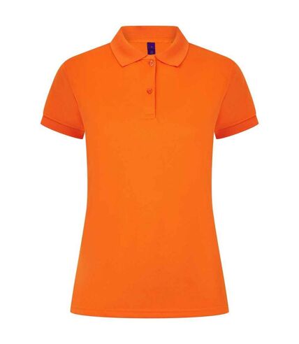 Polo femme orange vif Henbury