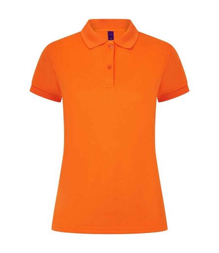 Polo femme orange vif Henbury Henbury