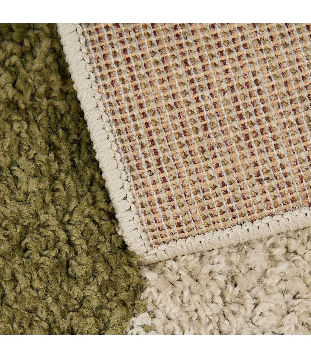 Tapis de Salon Déco Nyero 160x230cm Kaki-2