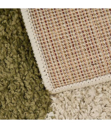 Tapis de Salon Déco Nyero 160x230cm Kaki