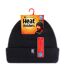Mens 3.6 TOG Fleece Lined Thermal Turn Over Cuff Winter Beanie Hat-2