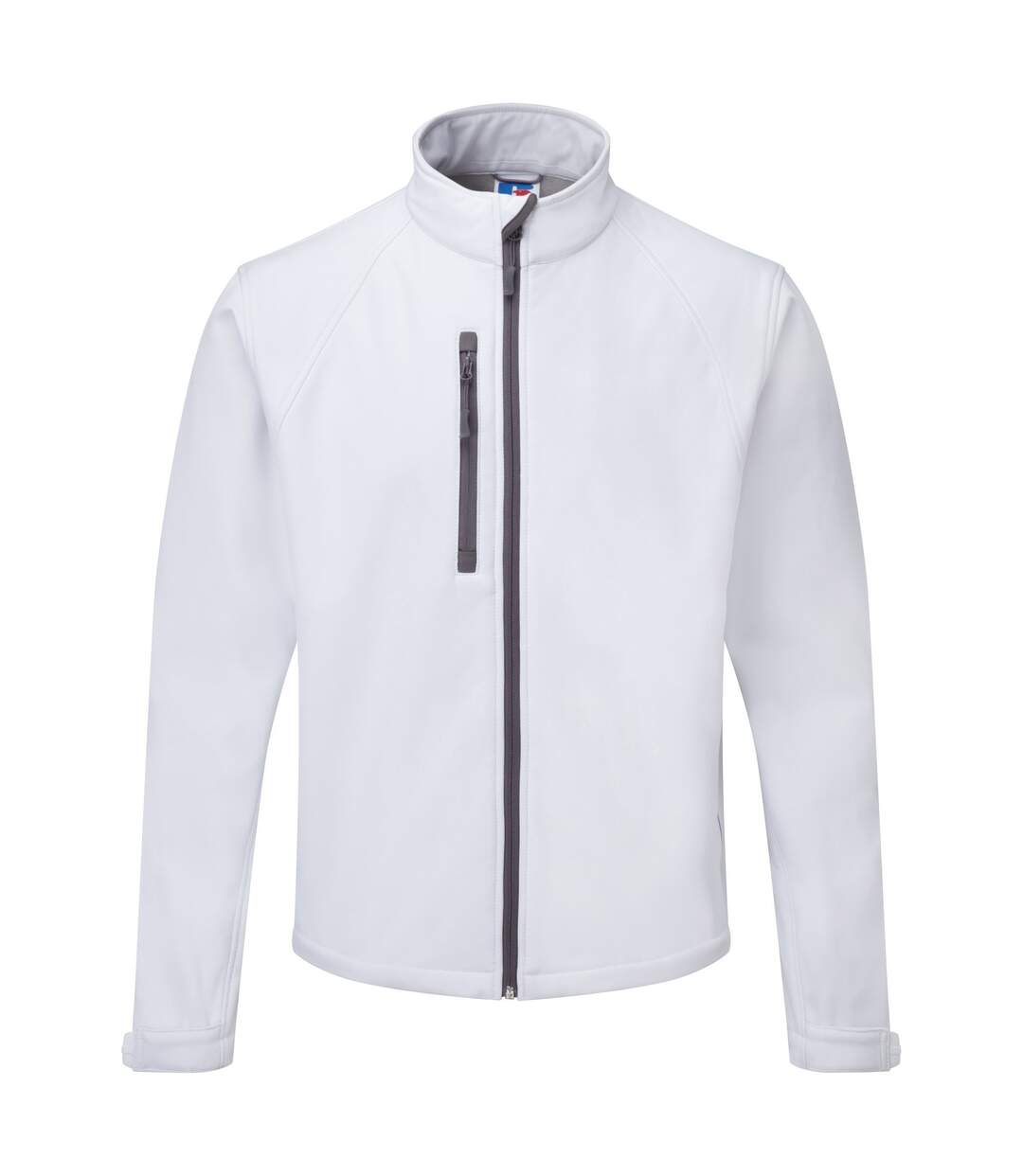 Jerzees Colors Mens Water Resistant & Windproof Softshell Jacket (White) - UTBC562
