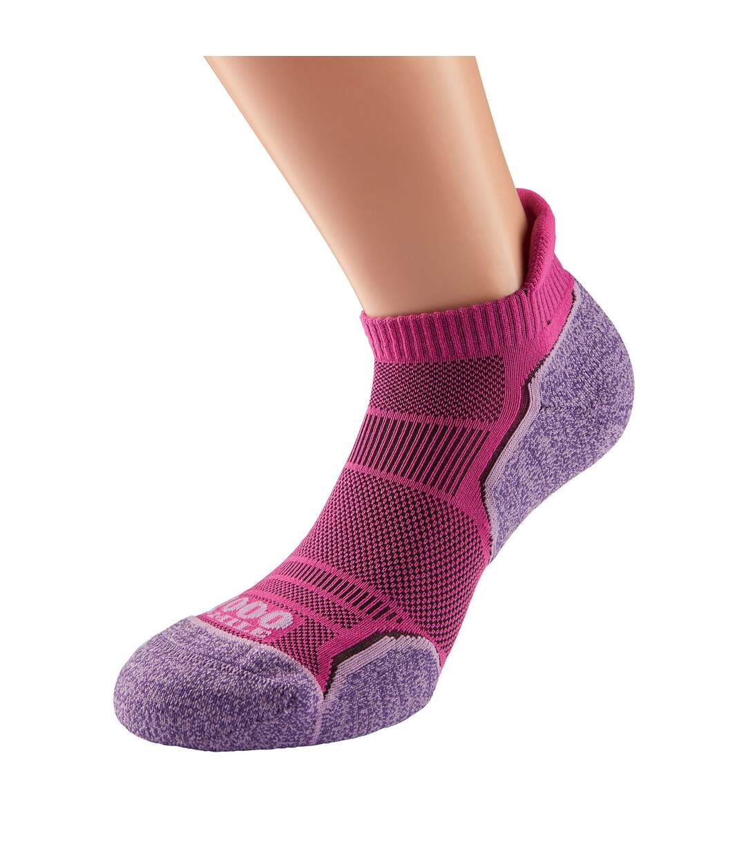 Lot de 2 paires de chaussettes monocouches Run Socklet pour femme-4