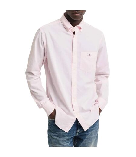 Mens A.shield Poplin Regular Shirt Pink Gant