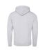 Sweat À Capuche Adulte Gris Chiné Awdis-2