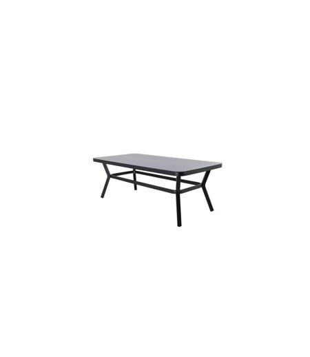 Table de Jardin Virya 200cm Noir & Gris