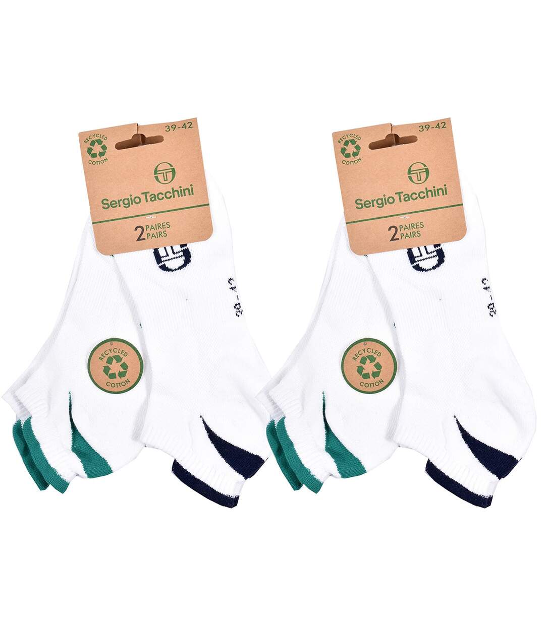 Chaussettes SNEAKER SERGIO TACCHINI Lot de 4 Paires PREMIUM 2287 SNEAKER B-3