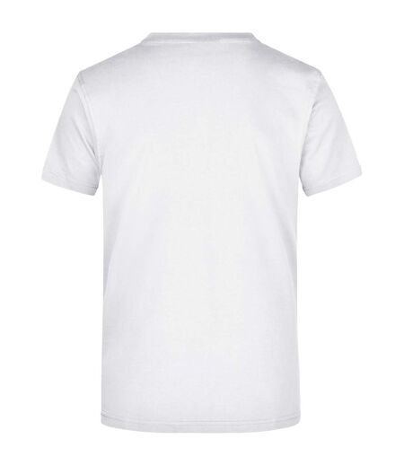 T-shirt Adulte Blanc James And Nicholson
