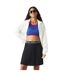 Womens/ladies Pleated Elasticated Waist Skirt Black Lacoste-4
