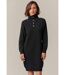 Robe pull à col boutonné HANIA-1