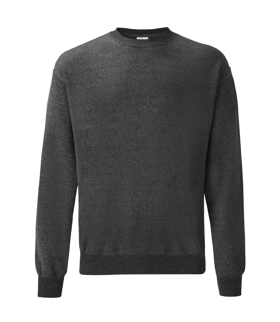 Sweat homme gris foncé chiné Fruit of the Loom