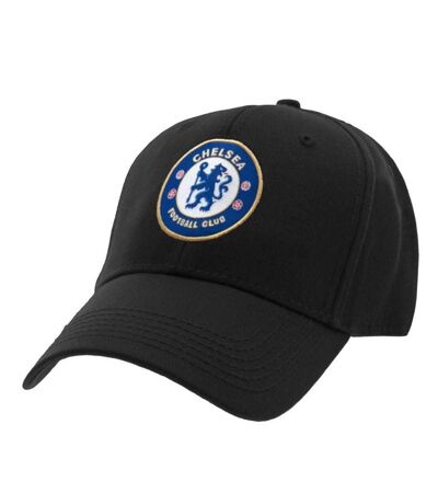 Chelsea FC Unisex Adult Baseball Cap (Black) - UTTA8523