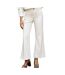 Jean flare blanc femme oraije  elenette 1-1