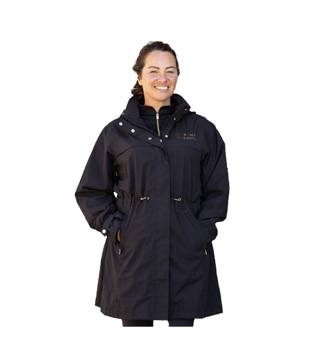 Veste Imperméable Sport Femme Noir Jaune Or Supreme-2