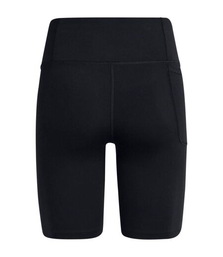 Womens/ladies Motion Performance High Waist Shorts Black Under Armour