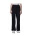 Pantalon fluide noir femme pieces nula-1