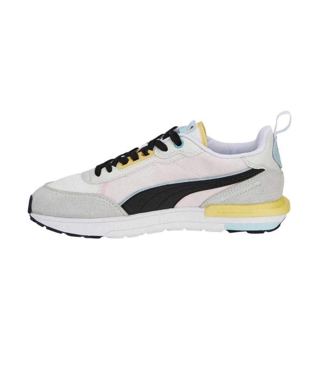 Chaussures R22 Femme Blanc Noir Puma-3