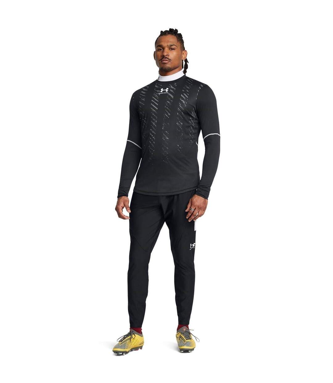 T-shirt Manches Longues Homme Noir Under Armour-1