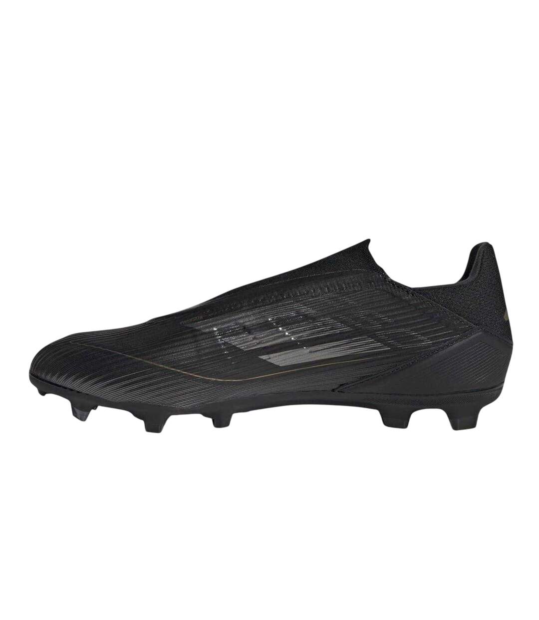 Unisex Adult League Firm Ground Football Boots Black Silver Adidas-3