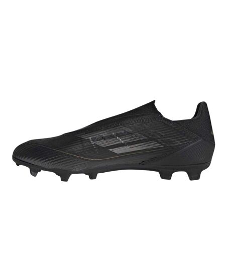 Unisex Adult League Firm Ground Football Boots Black Silver Adidas