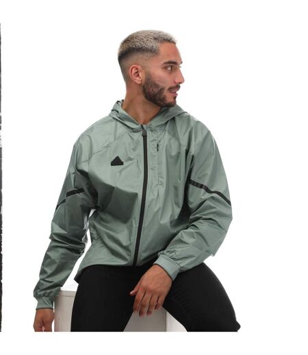 Haut de survêtement designed gameday homme vert Adidas