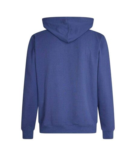 Mens Logo Regular Full Zip Hoodie Navy Aquascutum