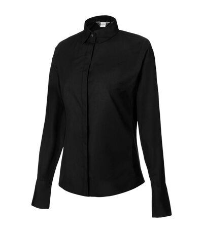 Chemise femme STRETCH ML Noir