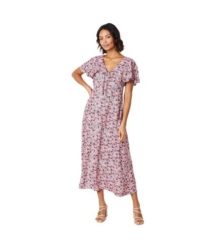 Robe mi-longue femme rose Dorothy Perkins