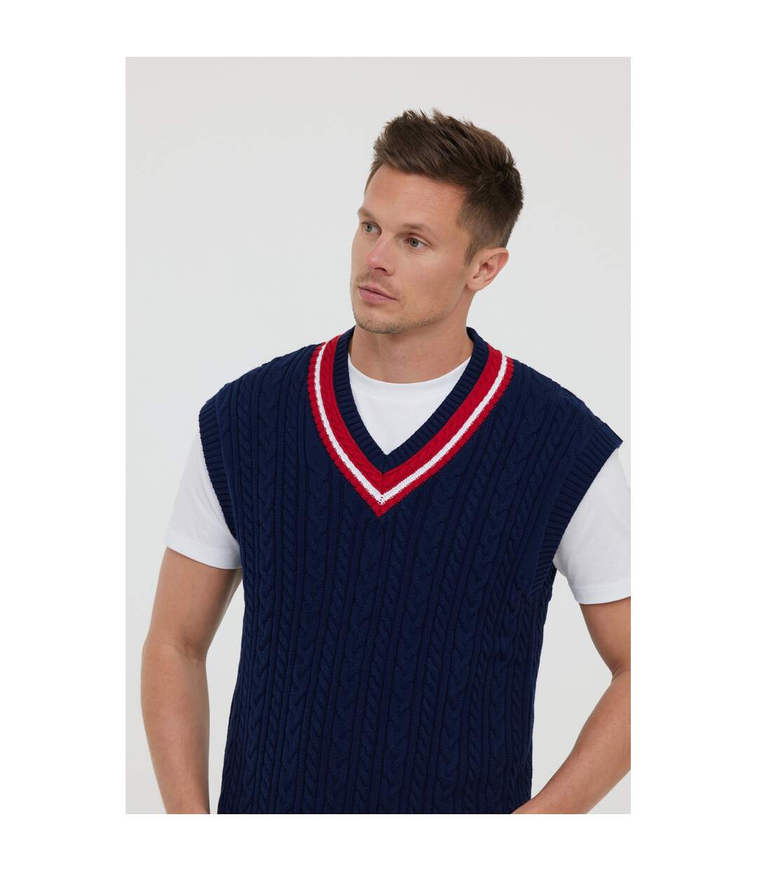 Pull sans manches coton regular CILKA SM-4