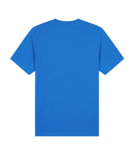 Mens Stripe Crew Neck Regular T-shirt French Blue K-Swiss