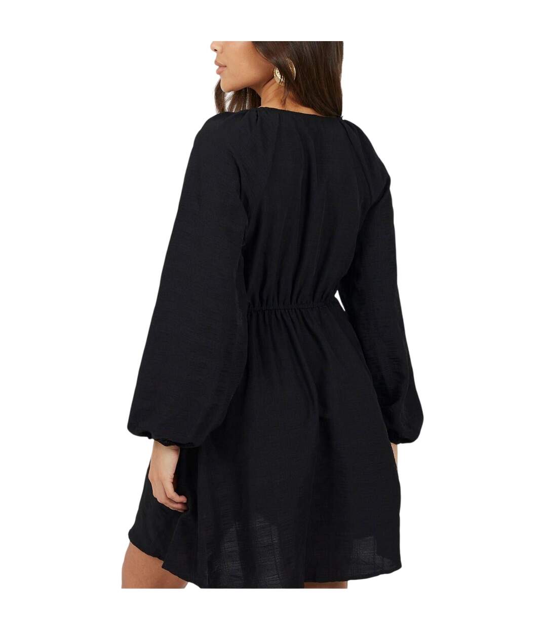 Robe Courte Femme Noir Brave Soul-3
